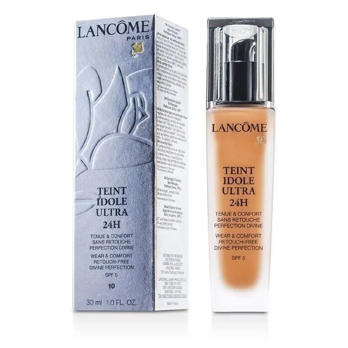 Lancome Teint Idole Ultra 24H 10 Praline Wear Comfort Retouch Free Spf 5 by Lancôme