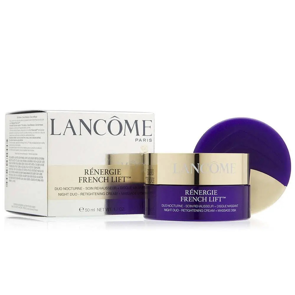 Lancome Renergie French Lift Night Duo Retightening Cream + Massage Disk 50 g/1 by Lancôme