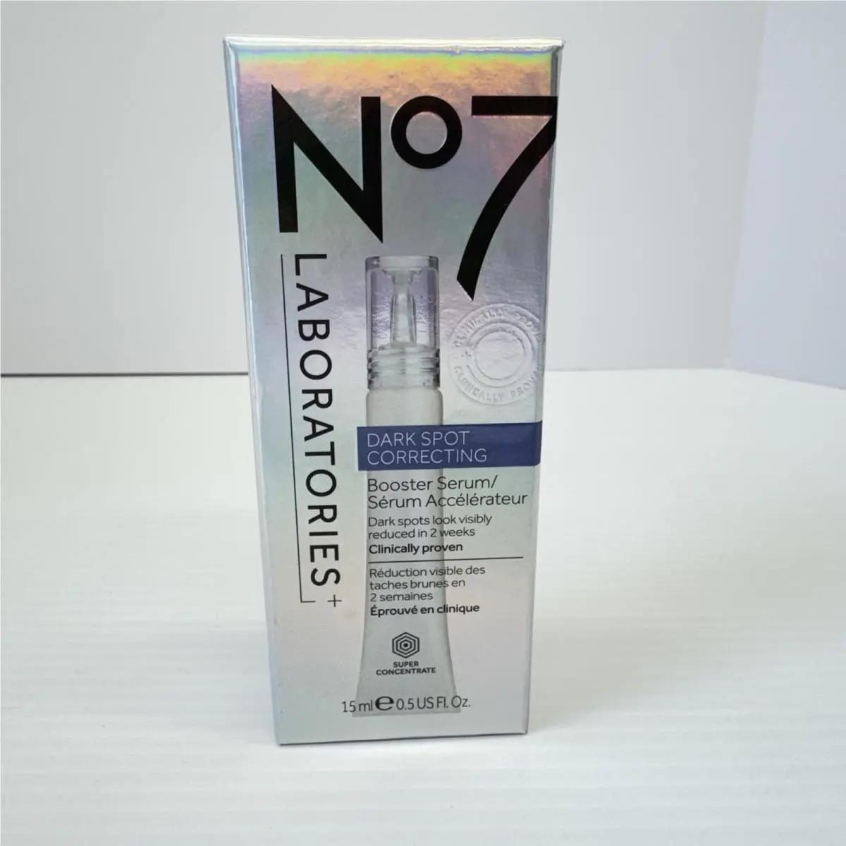 NO7 Laboratories Dark Spot Correcting Booster Serum 0.5 fl oz Retired by No7