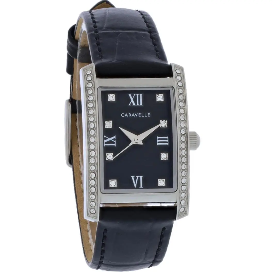 Caravelle By Bulova Women`s Crystal Quartz Watch 43L222