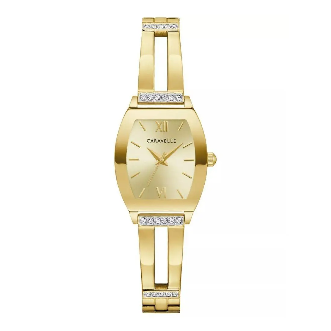 Caravelle by Bulova Women`s Gold-tone Stainless Steel Expansion Watch - 44L226
