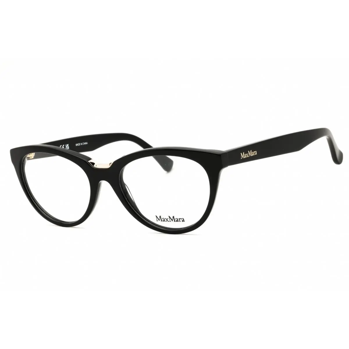 Max Mara MM5132 001 Shiny Black 53mm Eyeglasses
