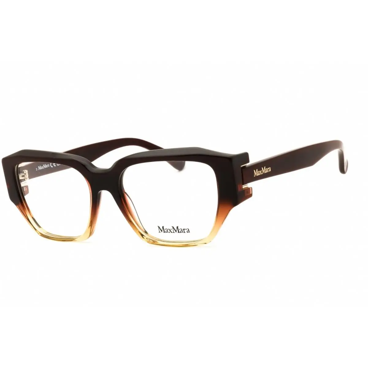 MM5182 050 Dark Brown 52mm Eyeglasses by Max Mara