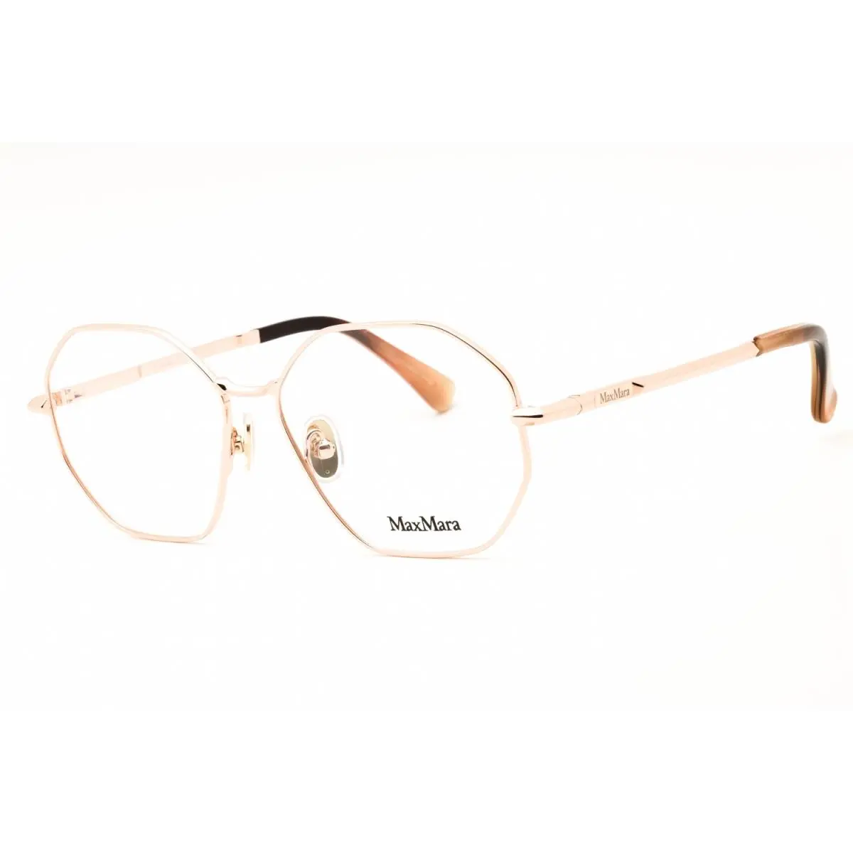 Max Mara MM5207-033-55 Eyeglasses Frame Size 55mm 14mm 140mm Pinkgold Women 889