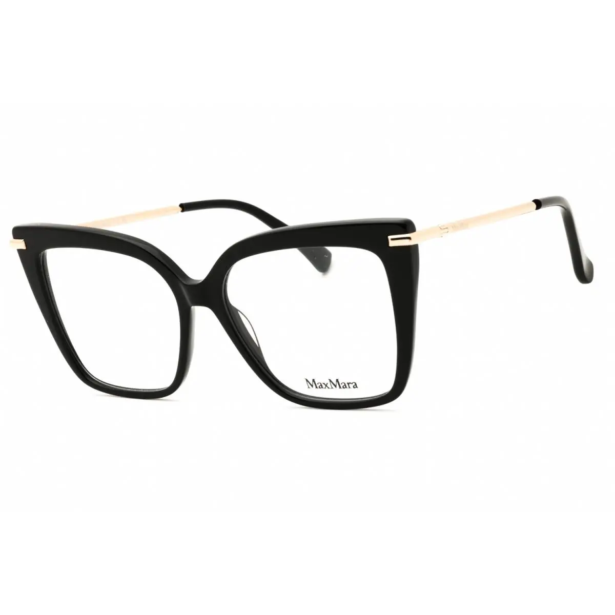 MM5144-001-54 Eyeglasses Frame Size 54mm 15mm 135mm Black Women 889214 by Max Mara
