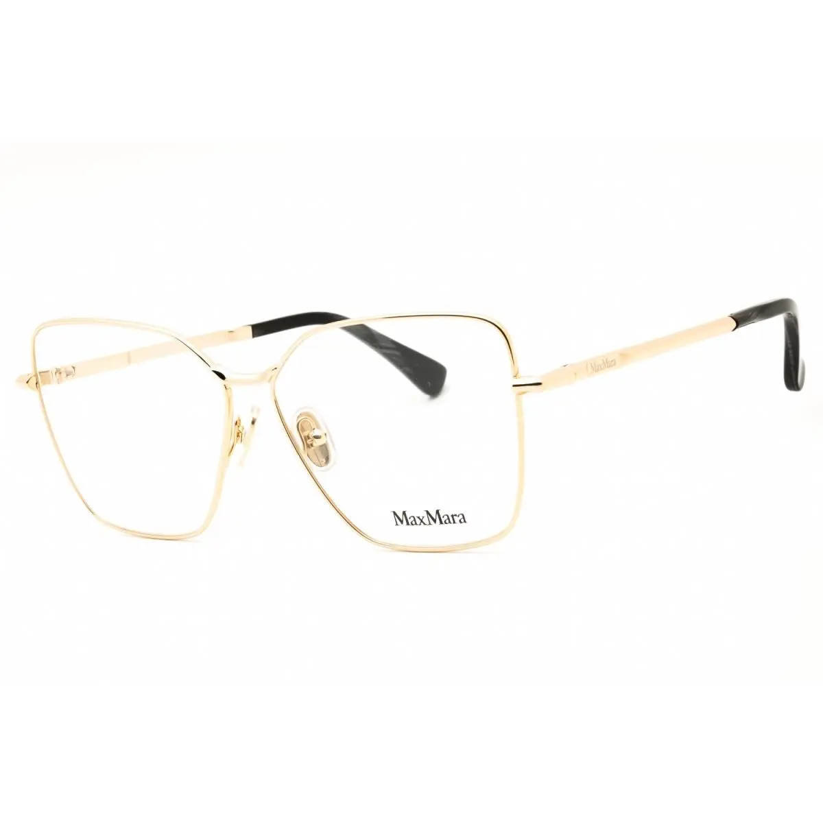 Max Mara MM5187-032-55 Eyeglasses Frame Size 55mm 12mm 140mm Gold Women 8892145