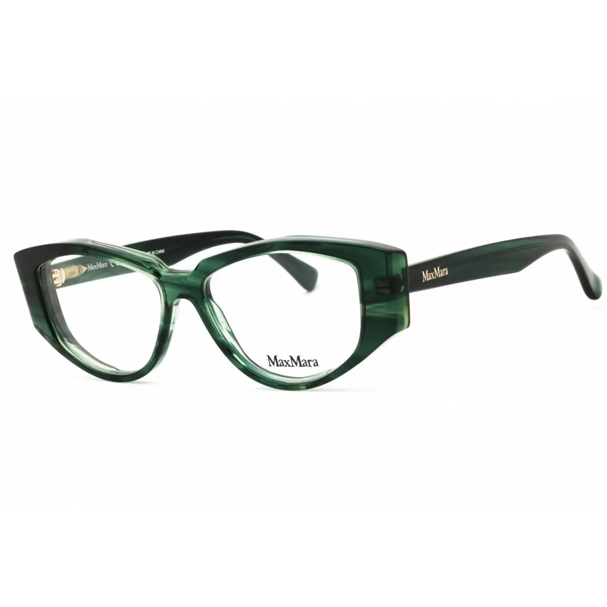 MM5159-098-52 Eyeglasses Frame Size 52mm 14mm 140mm Green Women 889214 by Max Mara
