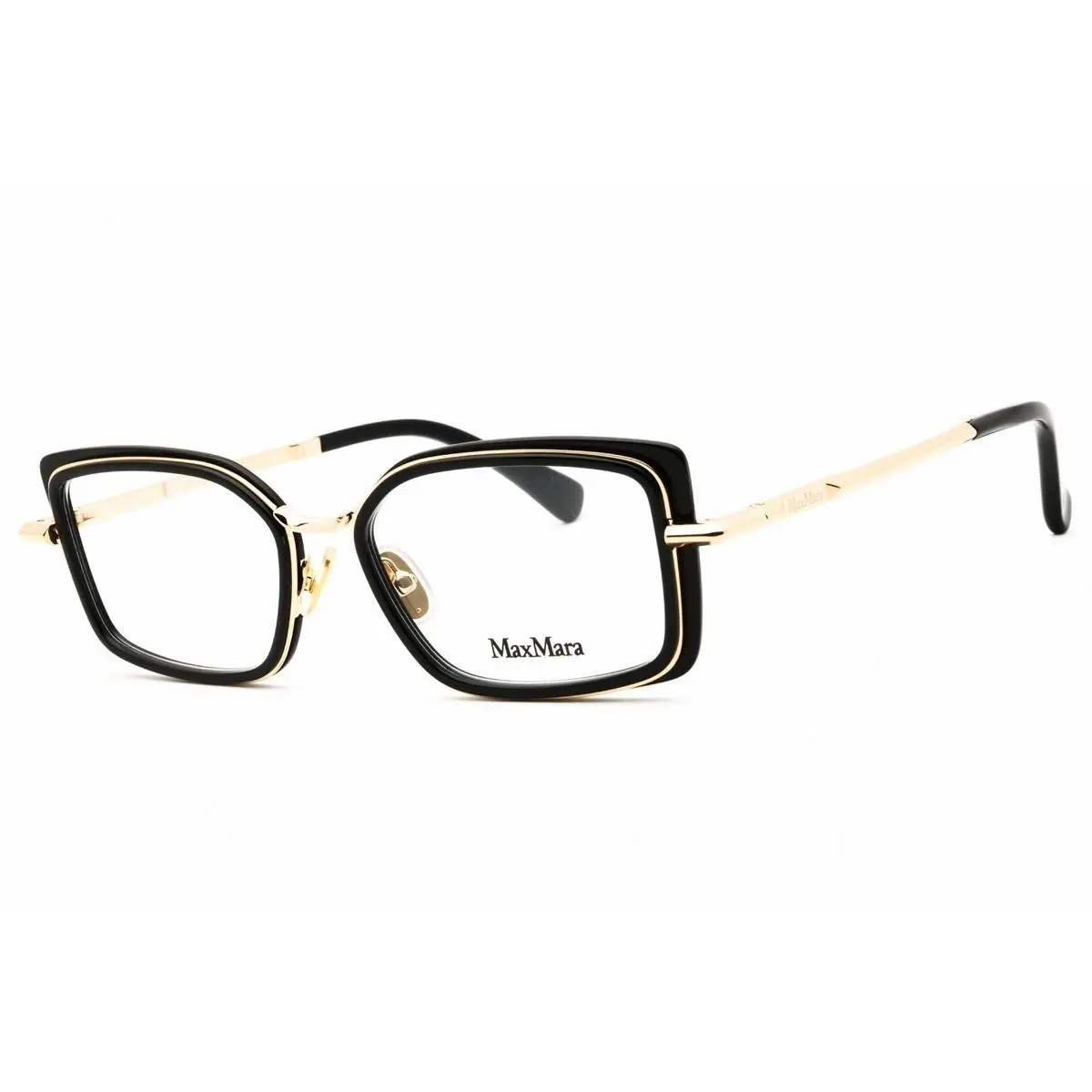 Max Mara MM5186-001-53 Eyeglasses Frame Size 53mm 17mm 140mm Black Women 889214
