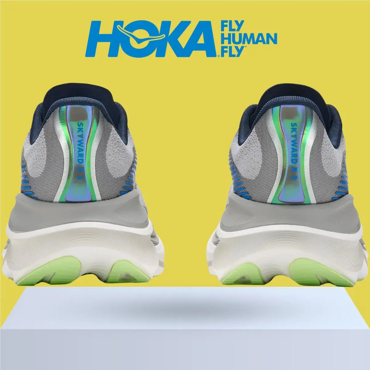 Hoka shoes - Hoka One One Skyward X 2 - Blue Blossom/Celestial Blue 21