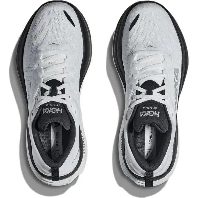 Hoka shoes - Hoka One One Bondi 8 - WHITE/BLACK 2
