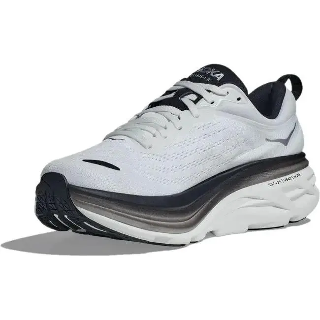 Hoka shoes - Hoka One One Bondi 8 - WHITE/BLACK 6