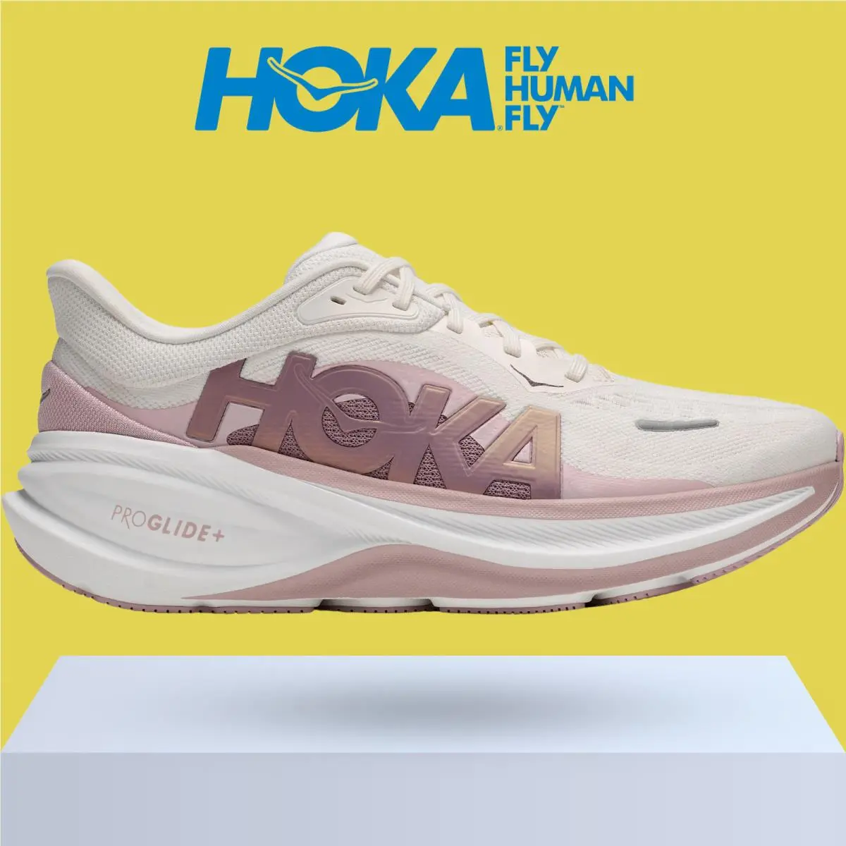 Hoka shoes - Hoka One One Clifton PRO - Alabaster/Pink Opal 4