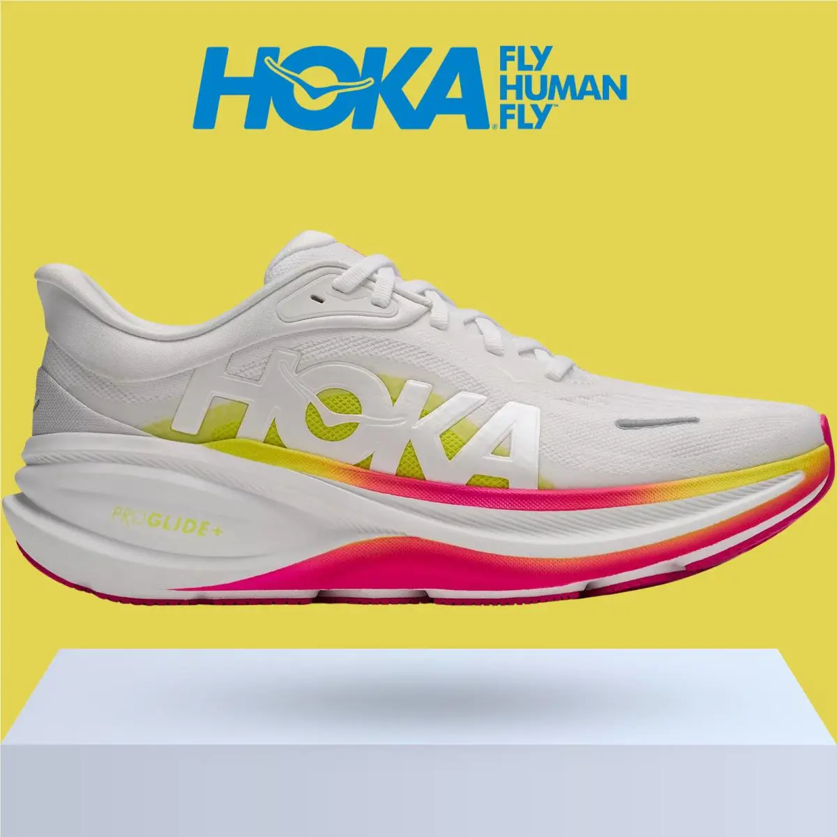 Hoka shoes - Hoka One One Clifton PRO - Alabaster/Pink Opal 14