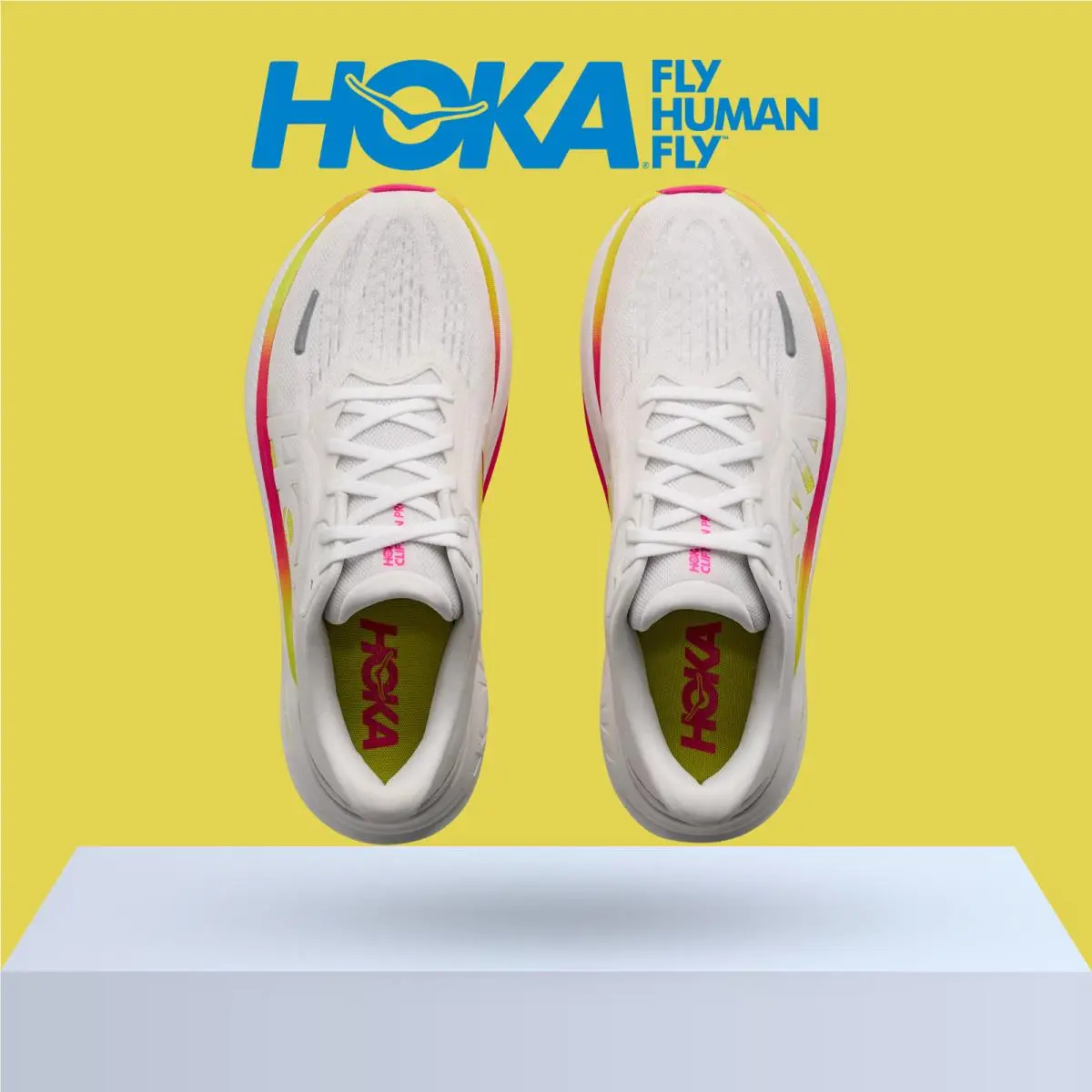 Hoka shoes - Hoka One One Clifton PRO - Alabaster/Pink Opal 17