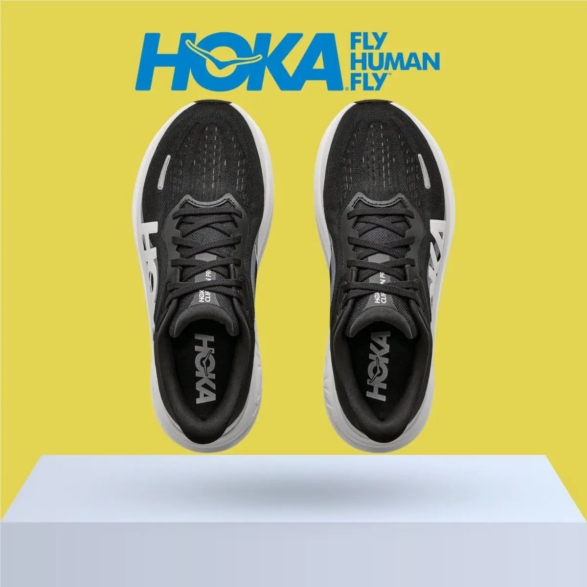 Hoka shoes - Hoka One One Clifton PRO - Stucco/Virtual Blue 12