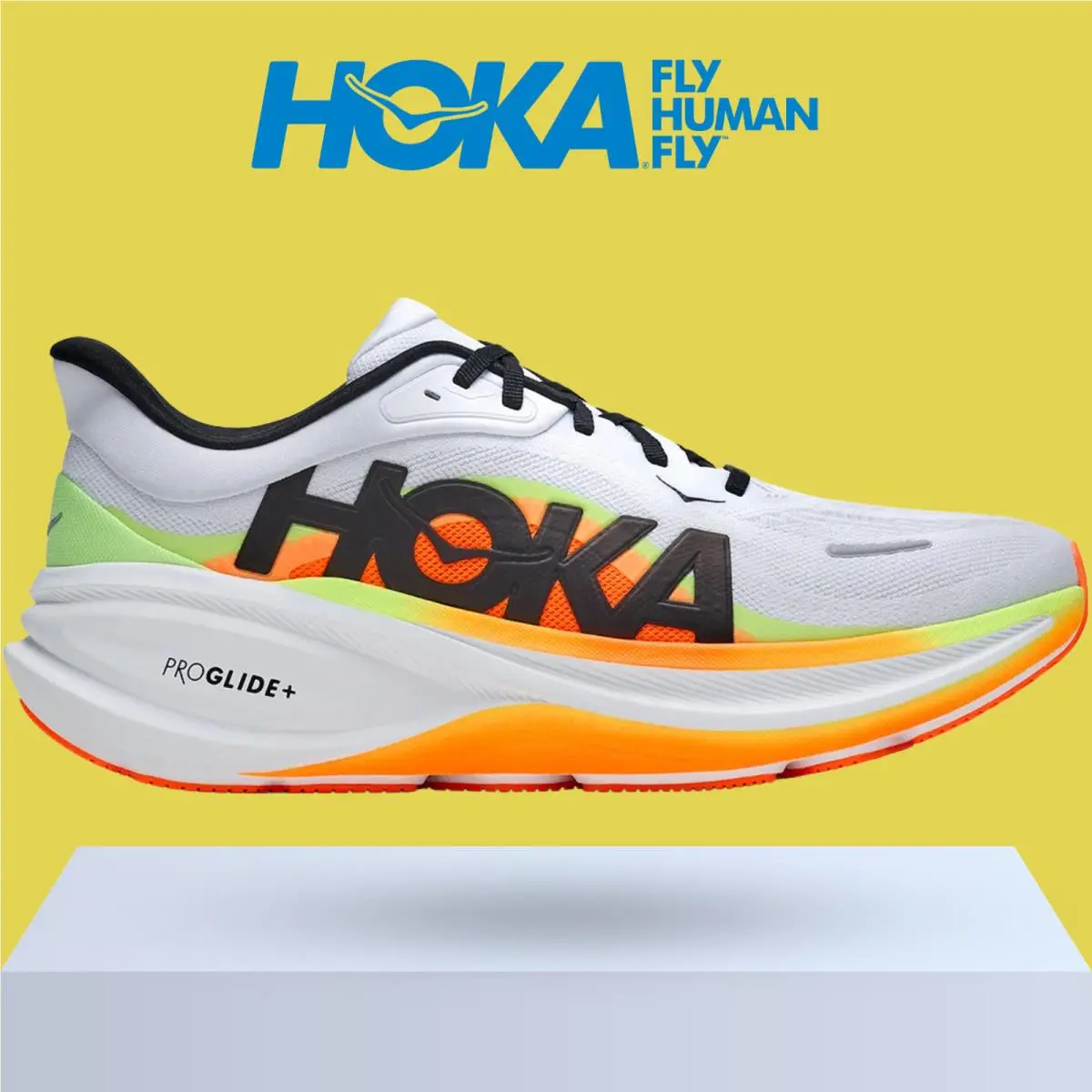 Hoka shoes - Hoka One One Clifton PRO - Stucco/Virtual Blue 14