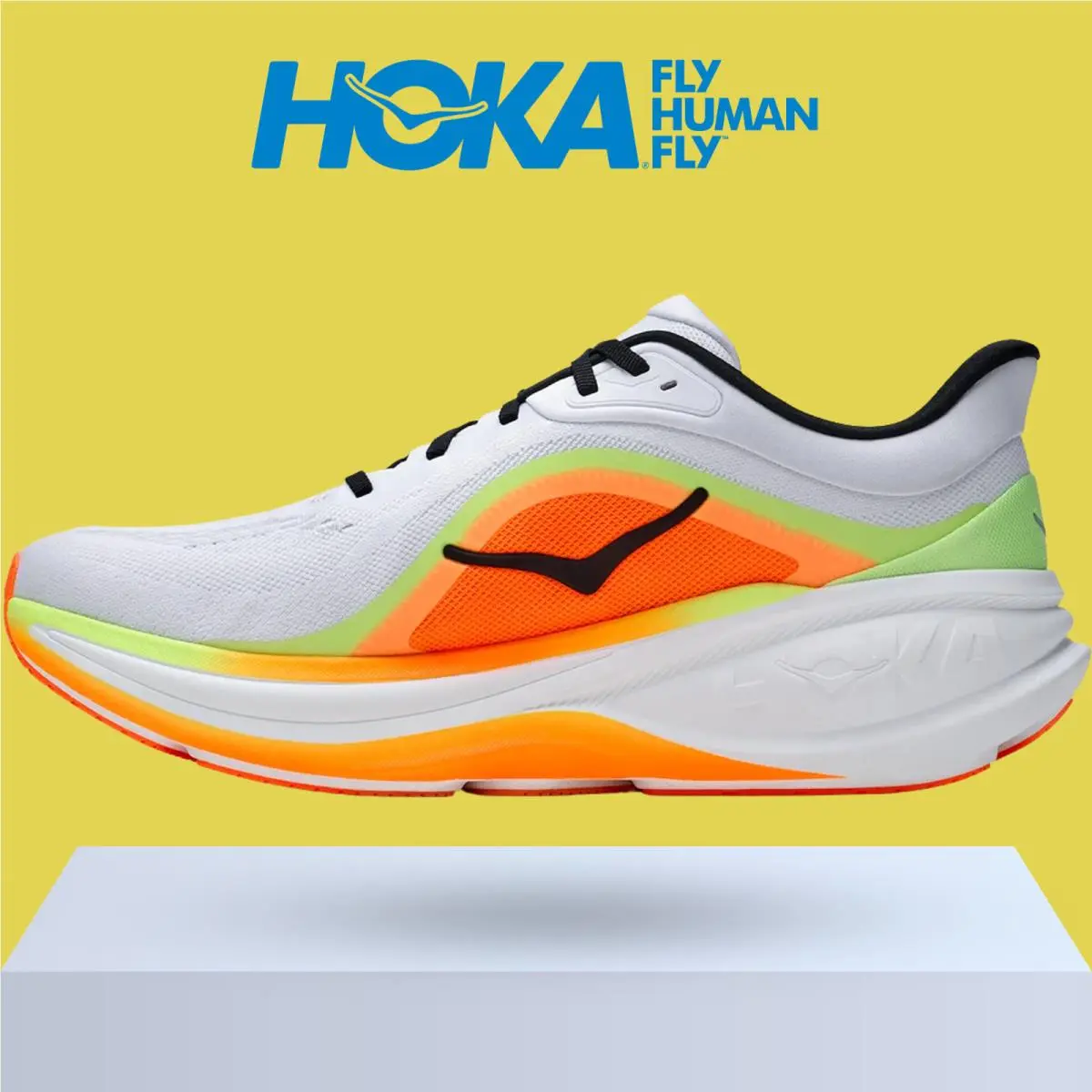 Hoka shoes - Hoka One One Clifton PRO - Stucco/Virtual Blue 15