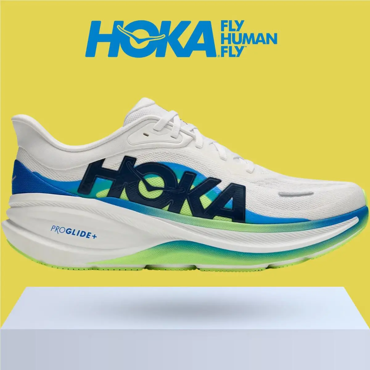 Hoka shoes - Hoka One One Clifton PRO - Stucco/Virtual Blue 19