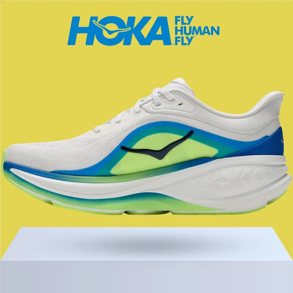 Hoka shoes - Hoka One One Clifton PRO - Stucco/Virtual Blue 20