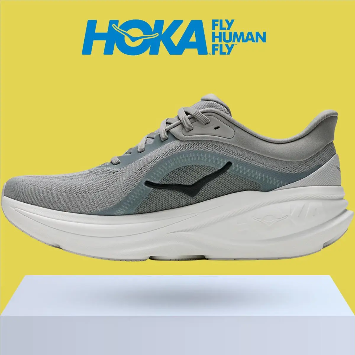 Hoka shoes - Hoka One One Clifton PRO - Stucco/Virtual Blue 30