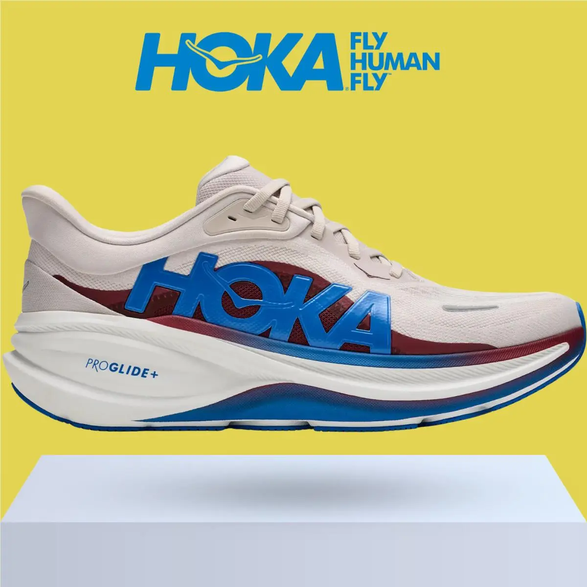 Hoka shoes - Hoka One One Clifton PRO - Stucco/Virtual Blue 4