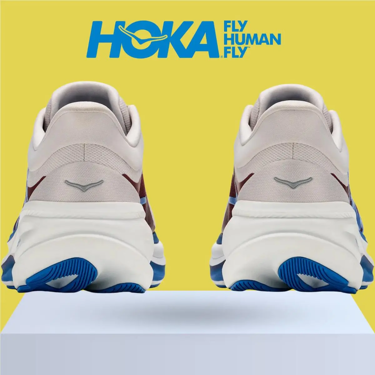 Hoka shoes - Hoka One One Clifton PRO - Stucco/Virtual Blue 6