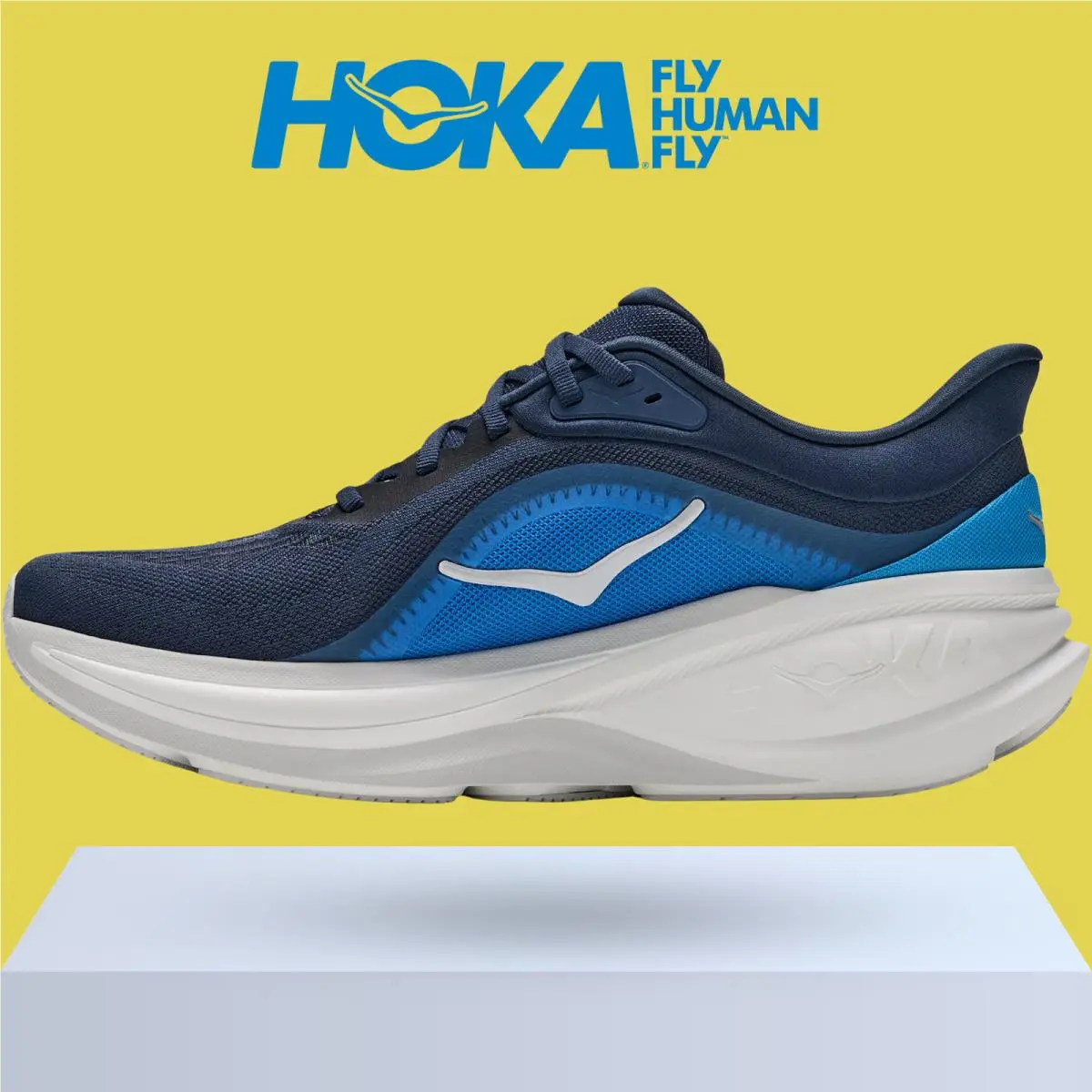 Hoka shoes - Hoka One One Clifton PRO - Stucco/Virtual Blue 35
