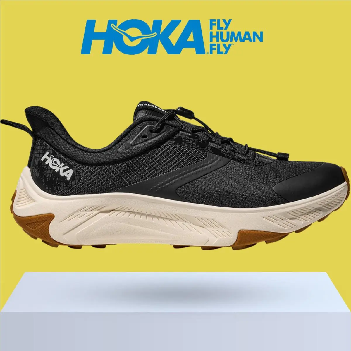 Hoka shoes - Hoka One One Transport 2 - Cosmic Grey/Neon Yuzu 14