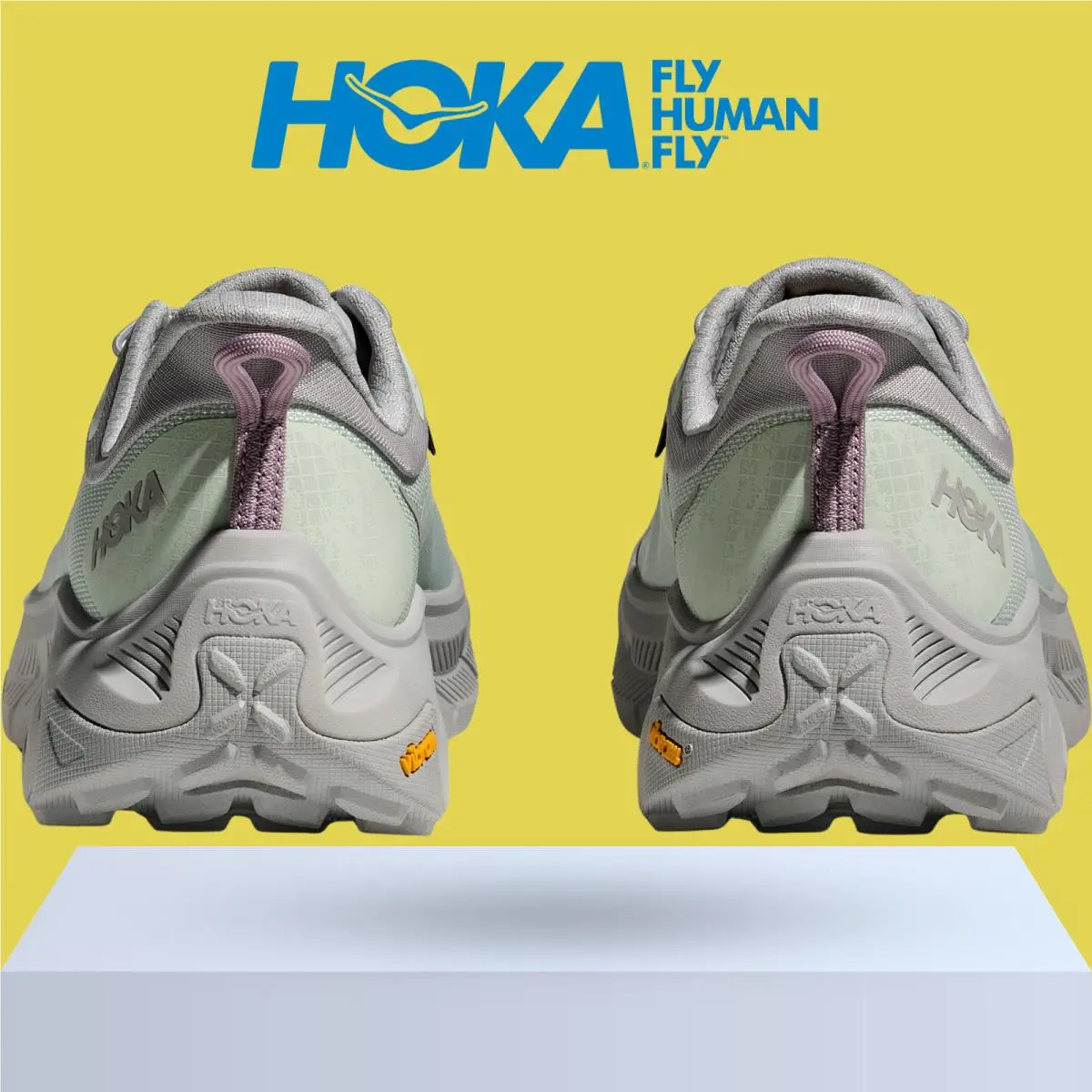 Hoka shoes - Hoka One One Transport 2 - Cosmic Grey/Neon Yuzu 31