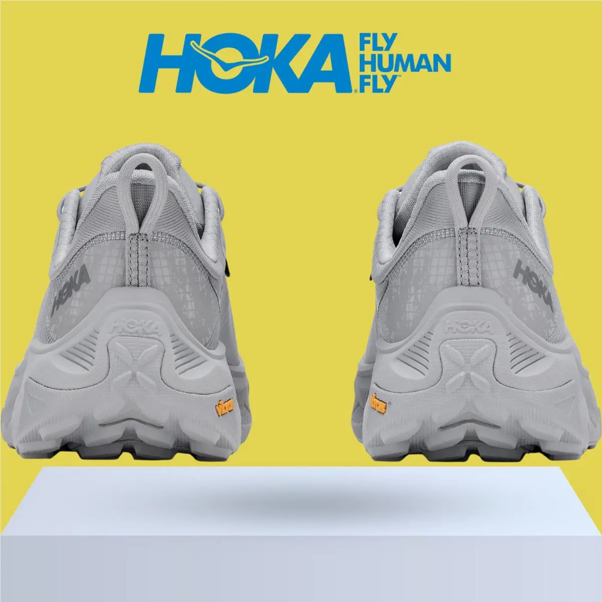 Hoka shoes - Hoka One One Transport 2 - Cosmic Grey/Neon Yuzu 36
