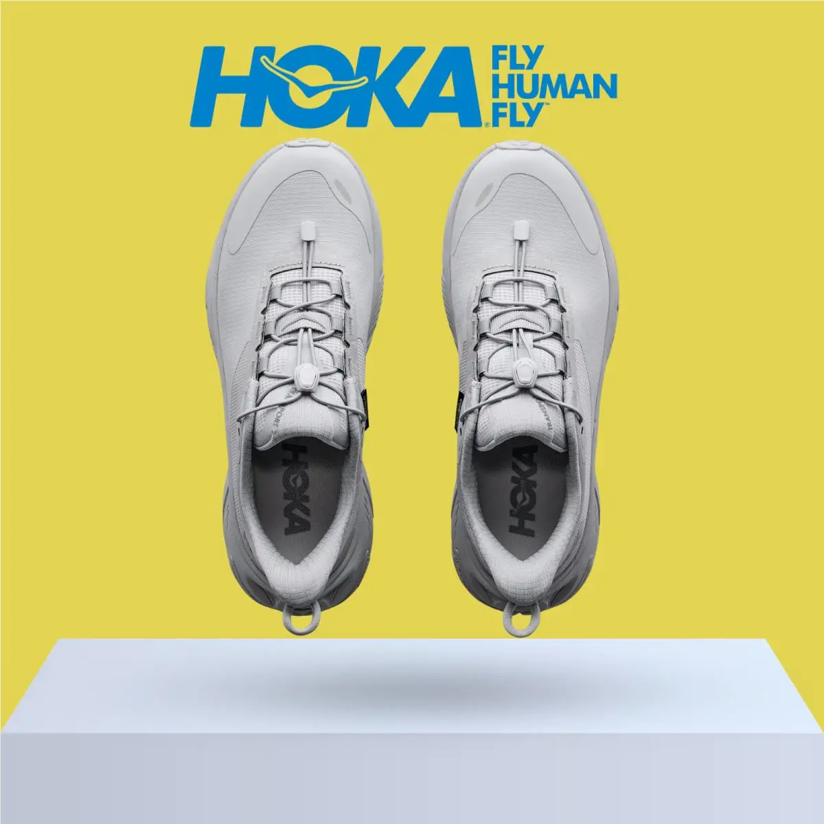Hoka shoes - Hoka One One Transport 2 - Cosmic Grey/Neon Yuzu 37