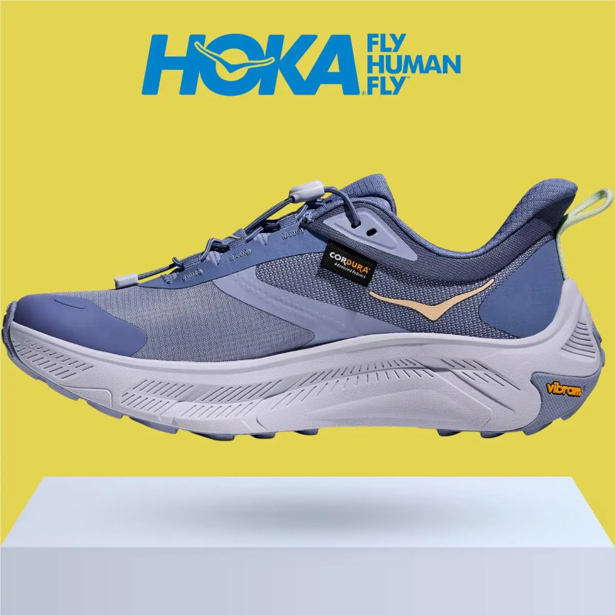 Hoka shoes - Hoka One One Transport 2 - Cosmic Grey/Neon Yuzu 40
