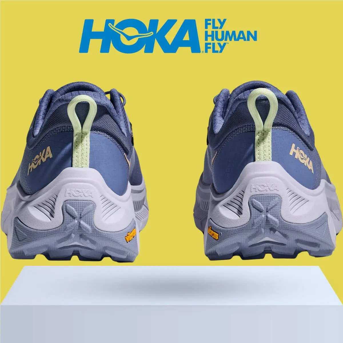 Hoka shoes - Hoka One One Transport 2 - Cosmic Grey/Neon Yuzu 41