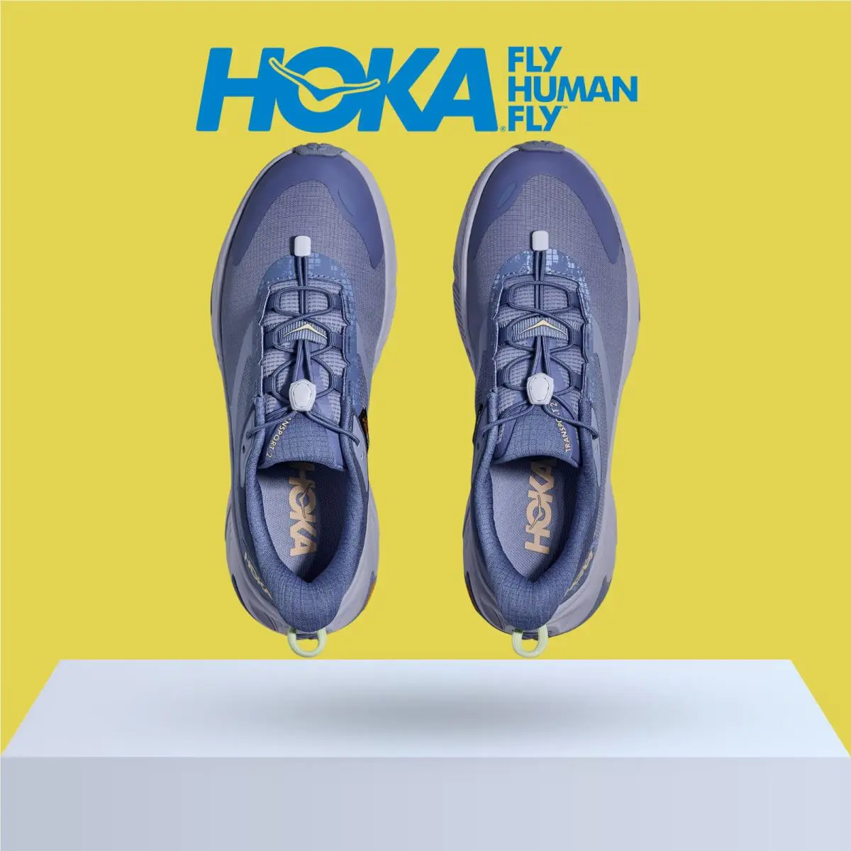 Hoka shoes - Hoka One One Transport 2 - Cosmic Grey/Neon Yuzu 42