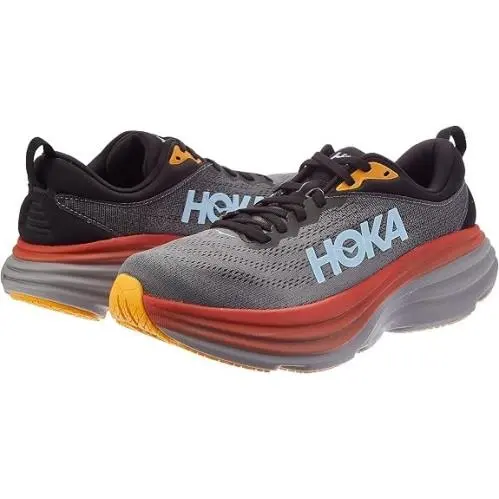 Hoka shoes - Hoka One One Bondi 8 - Gray 3