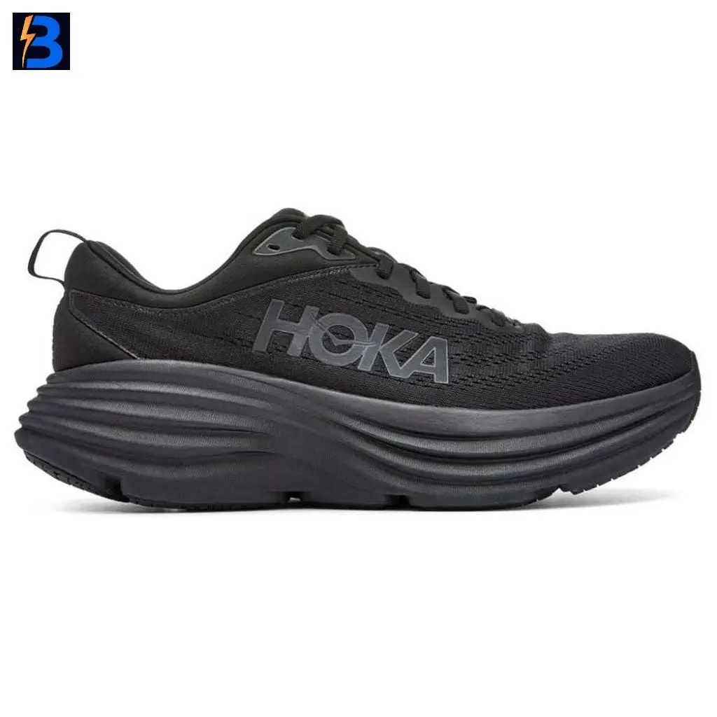 Hoka shoes - Bondi 8 - Bondi - Black (UPC: 195719637576) 4