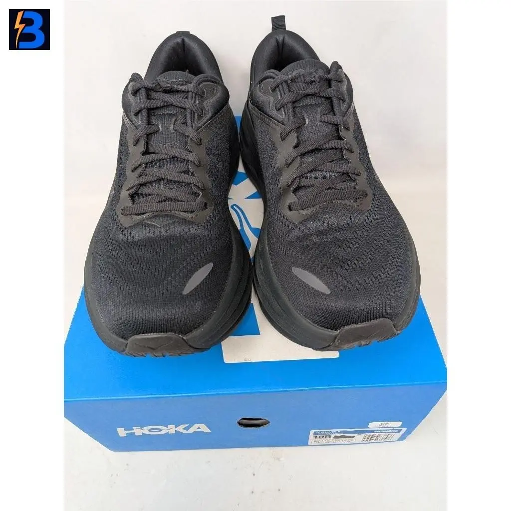 Hoka shoes - Bondi 8 - Bondi - Black (UPC: 195719637576) 0