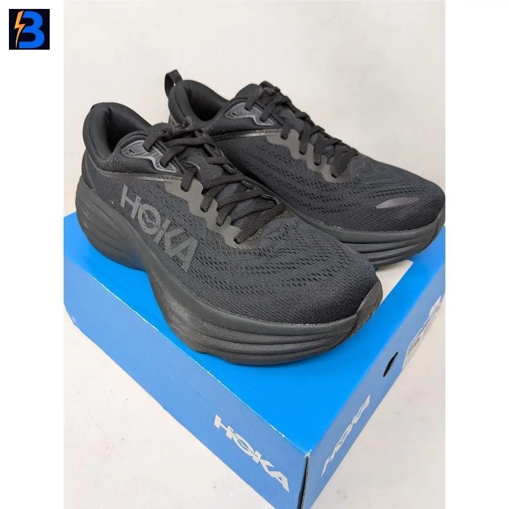 Hoka shoes - Bondi 8 - Bondi - Black (UPC: 195719637576) 1