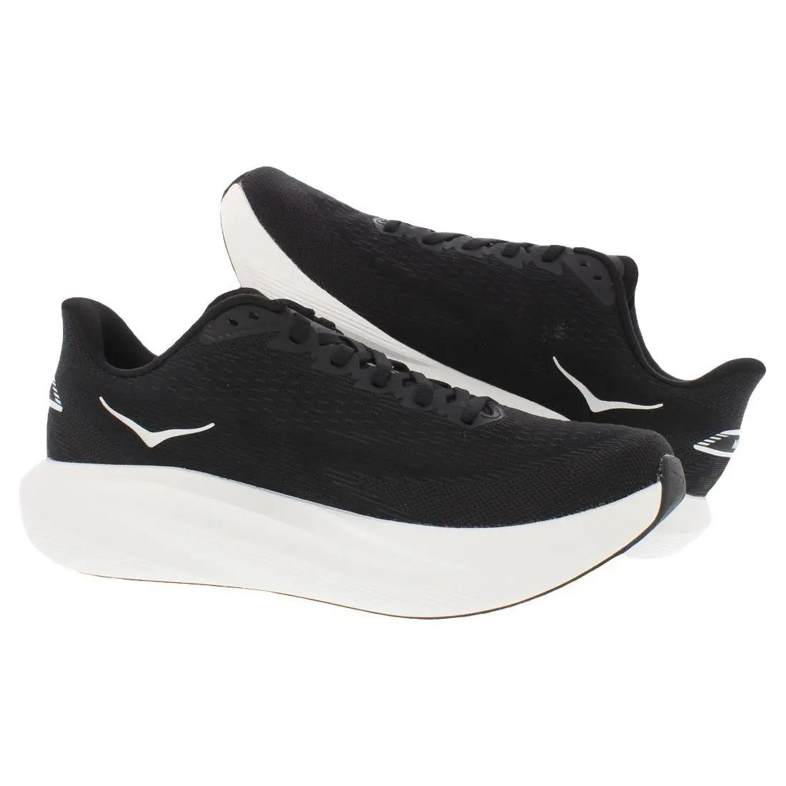 Hoka shoes - Black/White, Main: Black (UPC: 198605585432) 1