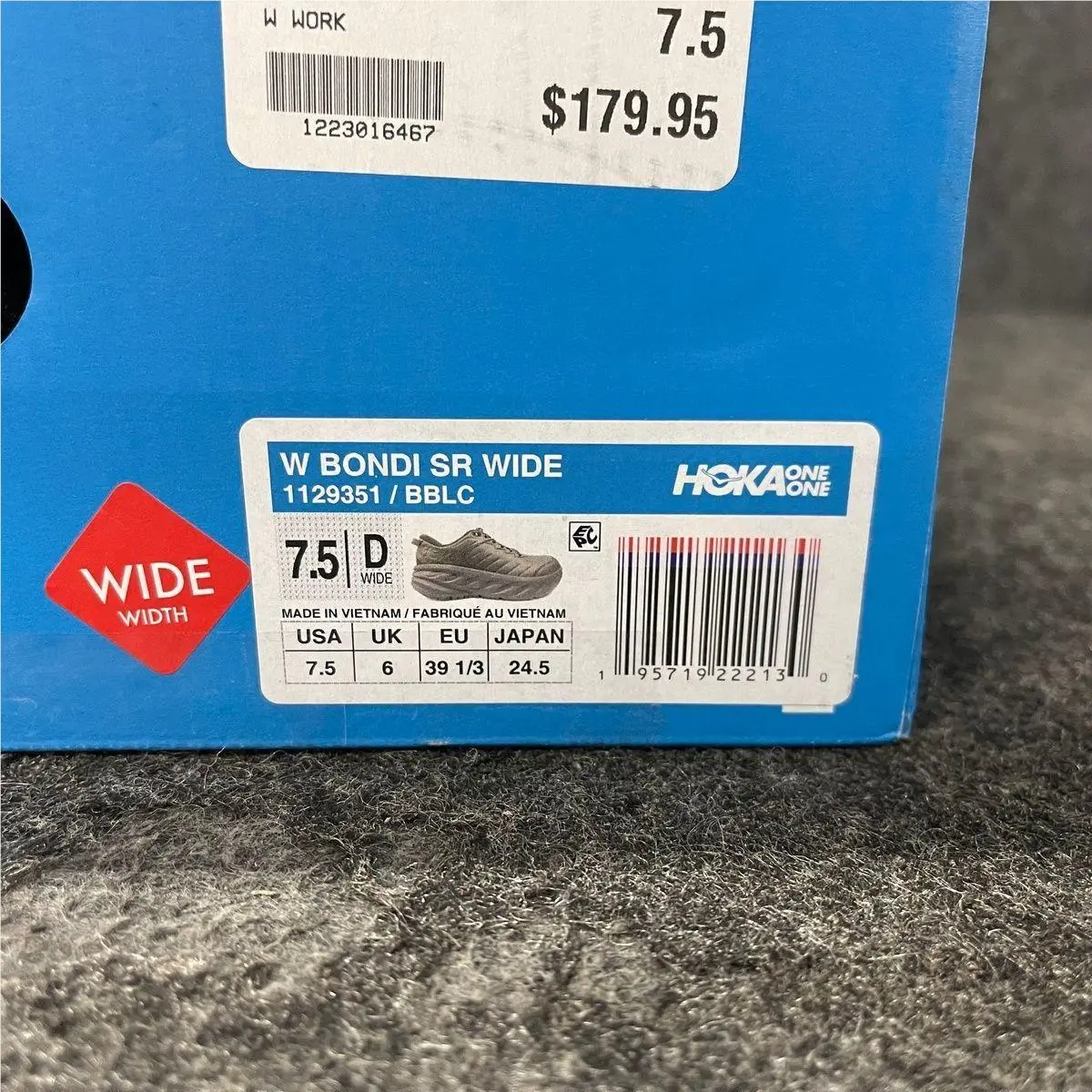 Hoka shoes - VS201698 - vs-201698 - Black (UPC: 195719222130) 2