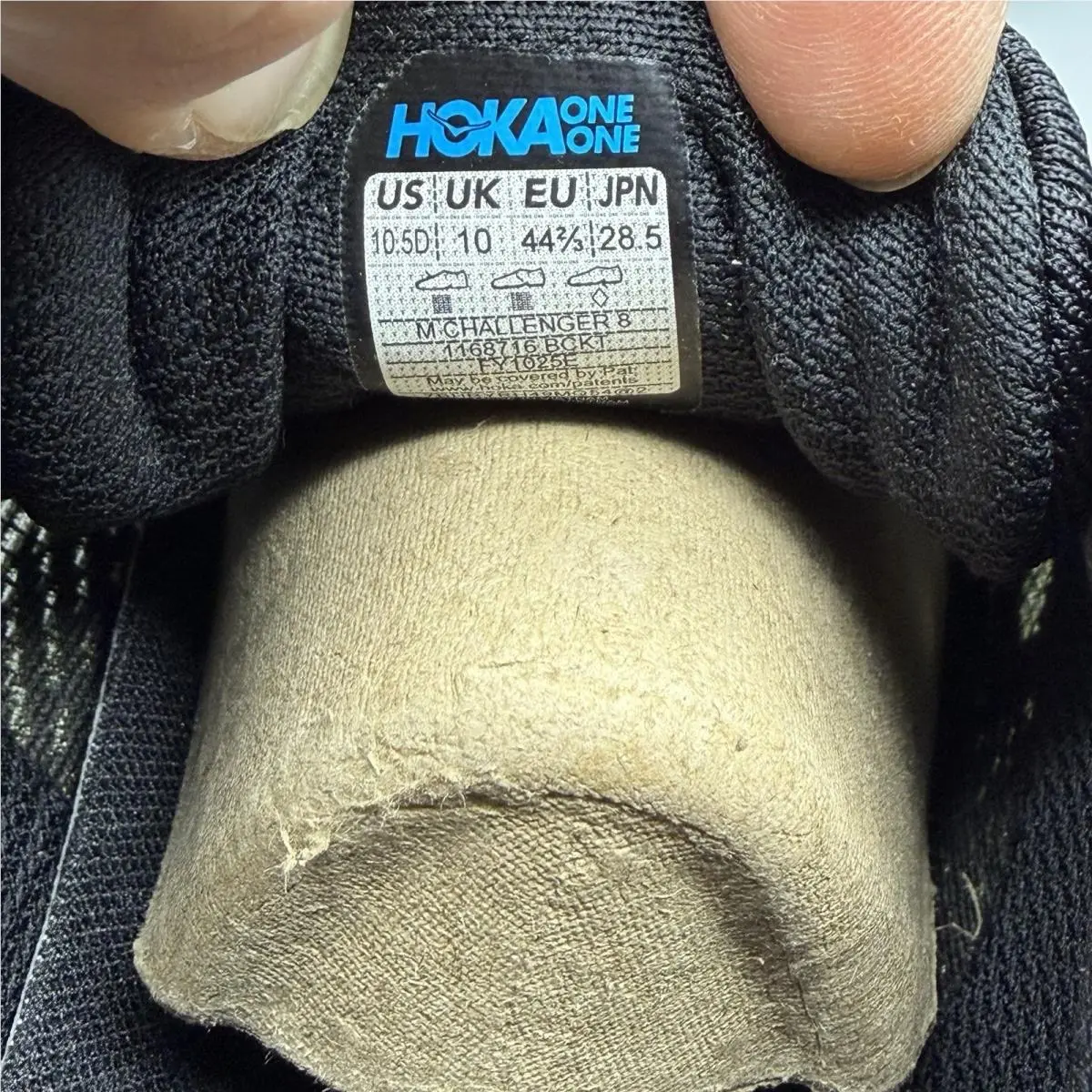 Hoka shoes - Hoka One One Challenger 8 - 1168716 BCKT - Black (UPC: 0198605187513) 10