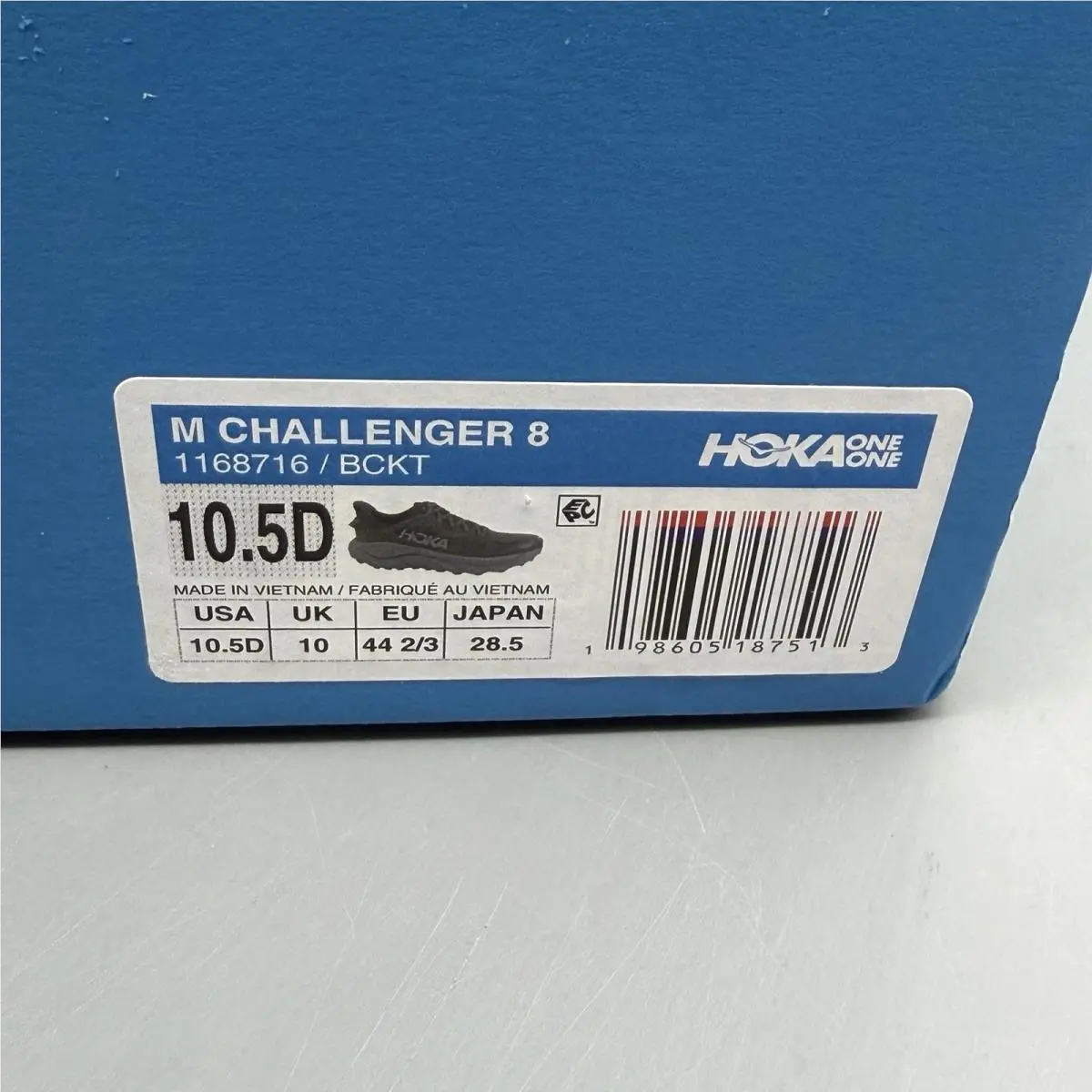 Hoka shoes - Hoka One One Challenger 8 - 1168716 BCKT - Black (UPC: 0198605187513) 12