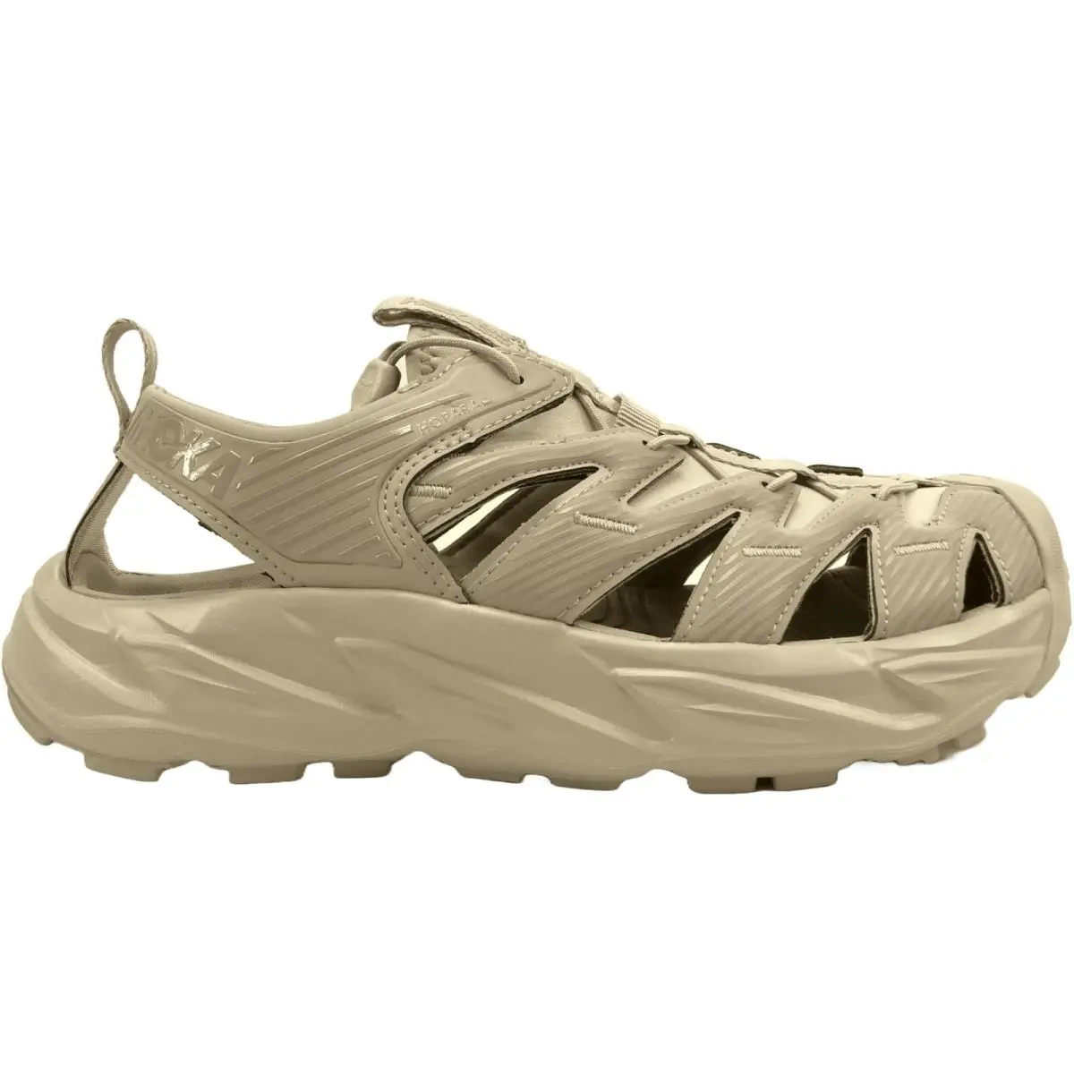 Hoka One One Unisex Hopara Sandals Oxford Tan Men`s US 5.5 / Women`s 6.5