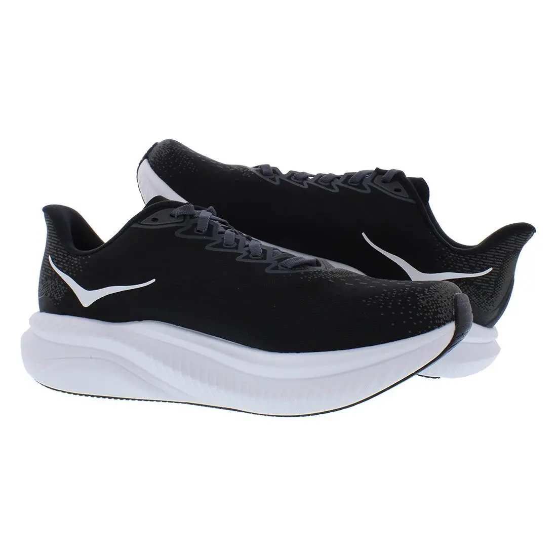 Hoka shoes - Black/White, Full: Black/White (UPC: 197634102573) 1
