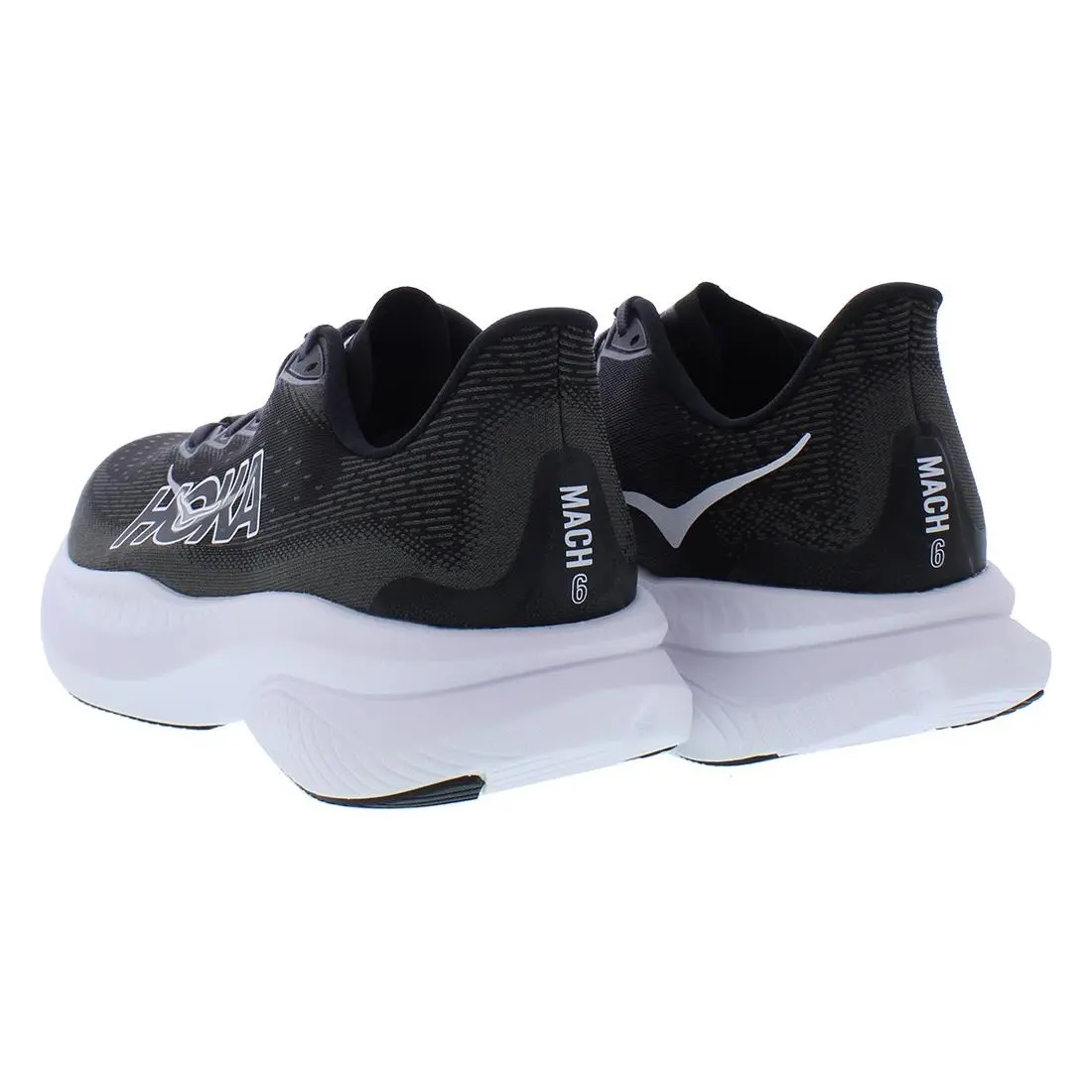 Hoka shoes - Black/White, Full: Black/White (UPC: 197634102573) 2