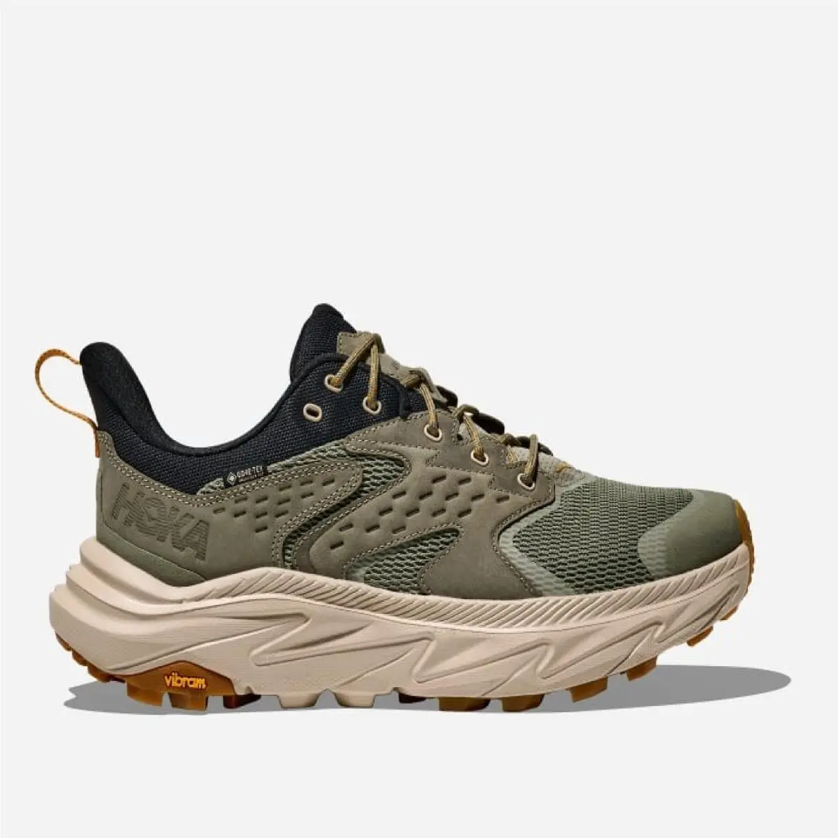Hoka 11416332F-SMSST Anacapa 2 Low Gtx Waterproof Hiking Shoes For Men - Sea