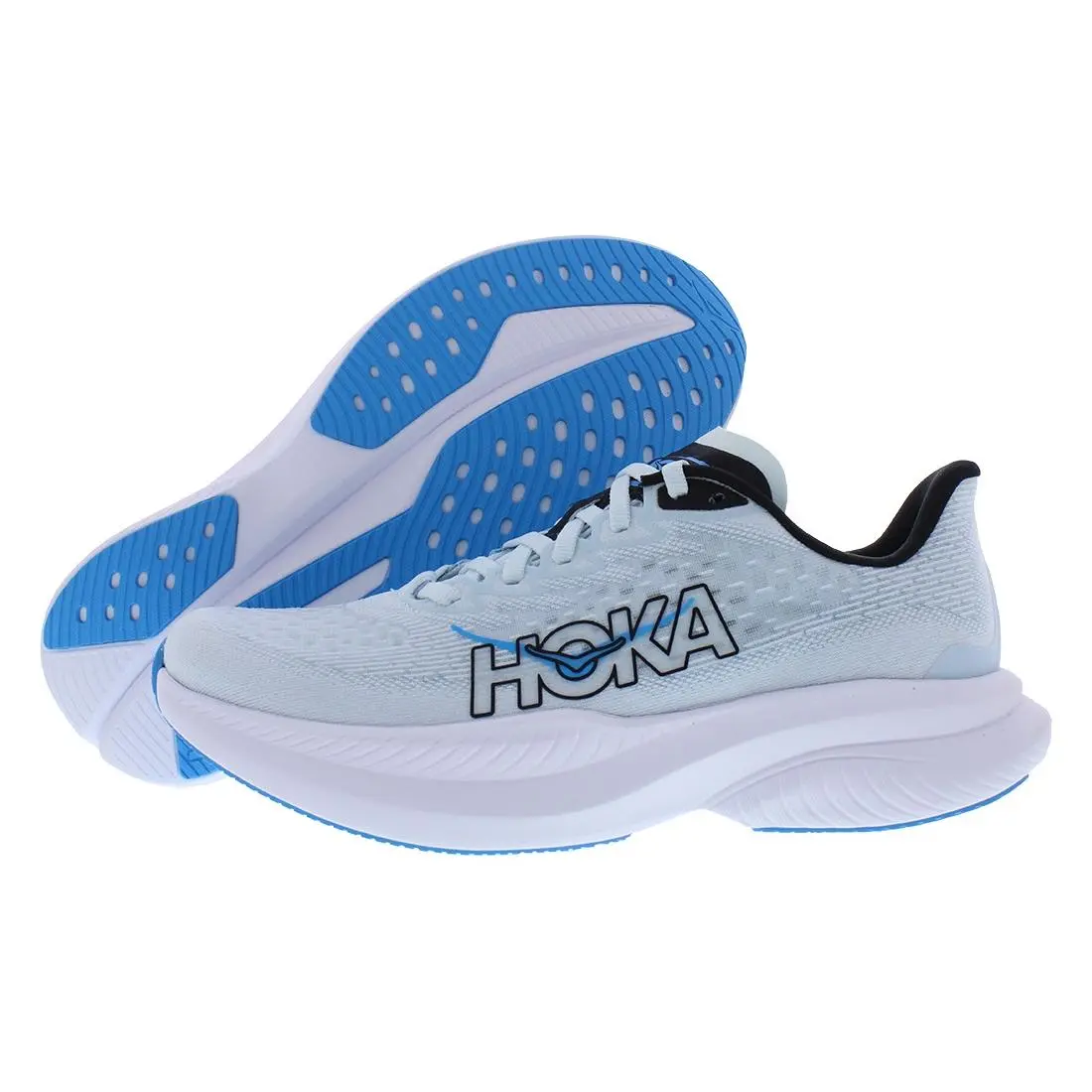 Hoka Mach 6 Womens Shoes Size 8 Color: Tundra Blue/raindrop