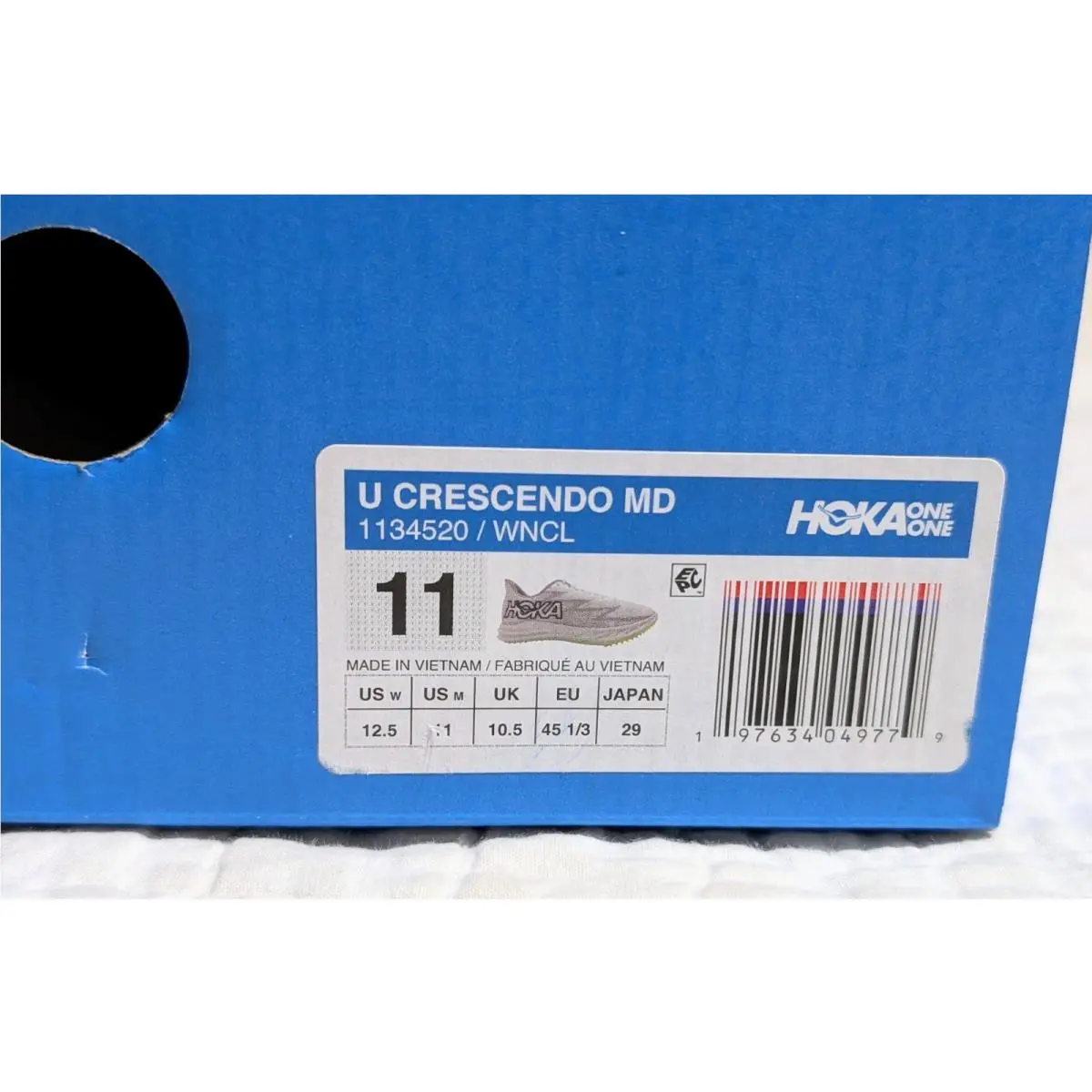 Hoka shoes - Hoka One One Crescendo MD - 1134520 - White 5