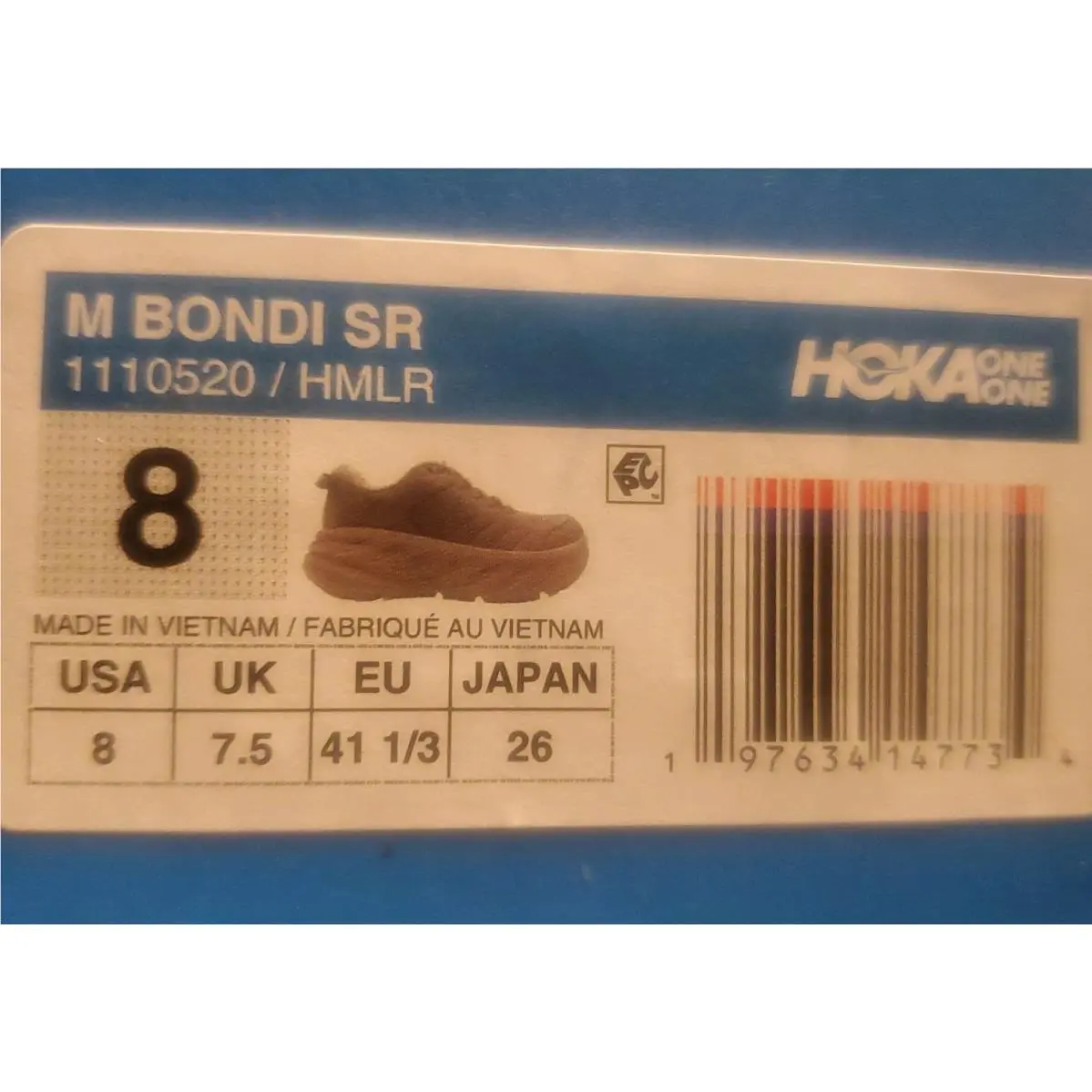 Hoka shoes - HOKA - 1110520-HMLR - Harbor Mist/Lunar Rock 12