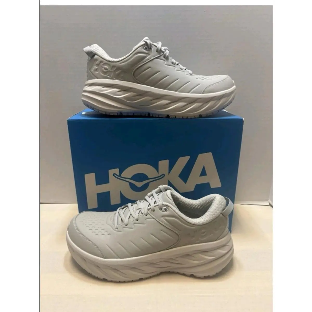 Hoka shoes - HOKA - 1110520-HMLR - Harbor Mist/Lunar Rock 3